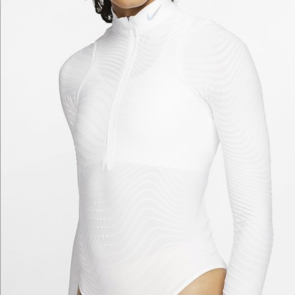 Nike seamless turtleneck bodysuit